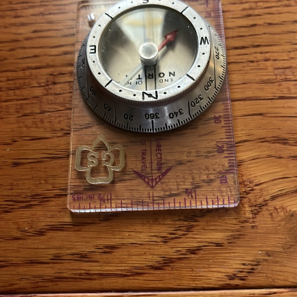 Original Silva System Official Girl Scout Compass GSA - Picture 5 of 7